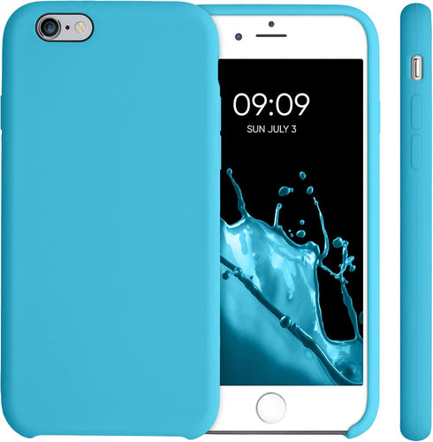 kwmobile TPU Silicone Case for Apple iPhone 6 / 6S - Soft Finish Phone Cover - Ocean Blue