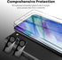 JETech 2-Pack Screen Protector for Samsung Galaxy S21 FE 5G, Tempered Glass, Camera Lens Protector, Easy Install,