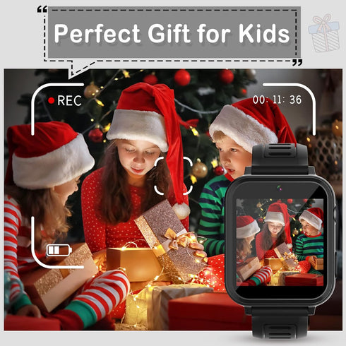 Phyulls Smart Watch for Kids - Smart Watch Toys with 24 Games, Camera, Video Recorder, Music, Alarm, Calculator,