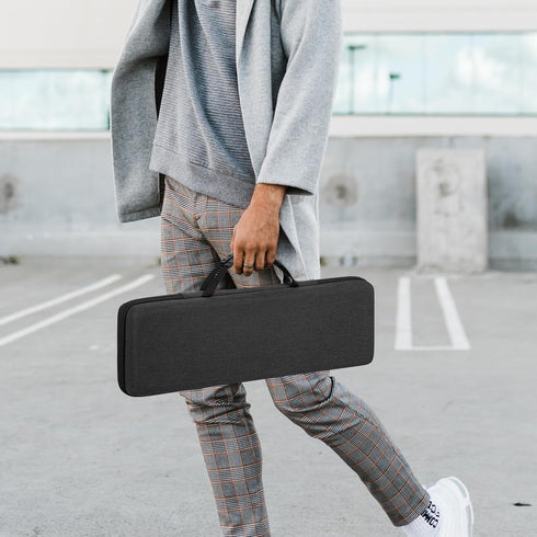 Geekria 65% Keyboard+Mouse Combo Case, Hard Shell Bag for 68 Keys Compact Keyboard, Compatible with Keychron K6