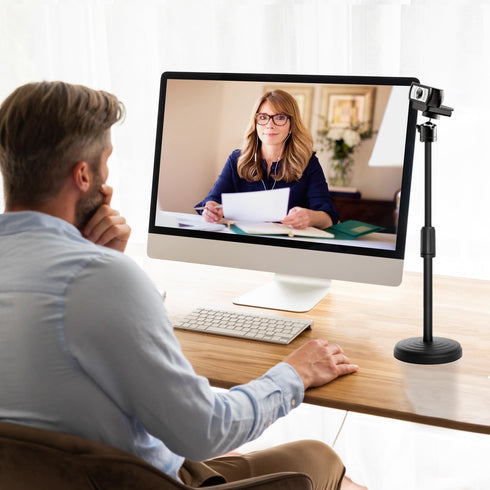 Khazylorr 22 Inch C920 C922 C925e C922x C930e C930 C615 Webcam Stand, Height Adjustable Webcam Mount Computer Camera