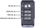 HENDUN (1 Pack, Extra Remote for Wireless Anti-Theft Door & Window Security Alarm/Bike Alarm, Alarm System Remote