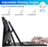 LAMA Slim Detachable Keyboard Case for iPad 10th Generation 10.9" 2022, Wireless Keyboard Case with Pencil Holder, Black