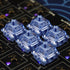 Gateron China Joy Switch Mechanical Keyboard, Custom 45gf 50gf Pom Series 5 Pin Purple Blue CJ Translucent Switch (70