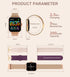 Iaret Smart Watch for Women, Fitness Tracker Waterproof Smartwatch for Android iOS Phones, 1.7" HD Full Touch Screen