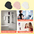 Vilbocr Heart-Shaped Silicone Phone Sticky Grip - Adhesive Back Phone Holder for iPhone & Android, Selfie Mirror Mount