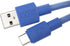 ASCENY Coiled & Double-Sleeved Mechanical Keyboard Cable for Type-C Mechanical Keyboards (Blue)
