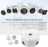Cable(4 Pack) Universial Security Camera Junction Box ABS Waterproof Wall Mounting Brackets for CCTV Camera Hide