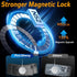 Magnetic iPhone SE Case 2022/3rd/2020/2nd Gen, iPhone 8/7 Case, Military Grade Drop Tested, Shockproof Slim Case