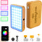 Weeylite S03 RGB Camera Light, App Control Small LED RGBW Video Light, Portable Photography Lighting with Built-in