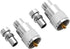 Anina PL259 Coaxial Connectors UHF Male Solder Plug with Reducer for RG8 RG59 RG8x LMR-400, 2-Pack