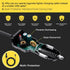 Range Tour 4m/13.12ft 12V/24V DC5V 3A Dash Camera Car Charger, Mini USB and Micro USB Interfaces, L-Type Driving