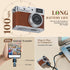 Tawd 1080P 32GB 0.96" Mini Keychain Camera - HD Retro Digital Camera, Compact with SD Card, HD Display, Portable Pocket