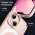 JETech iPhone 13 Mini Case, 5.4-Inch, Slim Shockproof, Translucent Matte Back, MagSafe Compatible (Chalk Pink)
