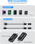 USB C to Lightning Adapter (2 Pack), 27W PD Fast Charging & Data Transfer, for iPhone/iPad/Airpods, Black