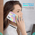 Compatible with iPhone 11 Case, Aesthetic Colorful Boho Mandala Flower Soft TPU Shockproof Protective Clear Floral Cover