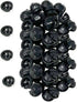 iMBAPrice NM95-100 (100-Pack) Black Button Push-In NM Cable Connector, 3/4 Trade Size, Fits 3/4-Inch