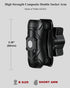BRCOVAN Double Socket Arm High Strength Composite Short Arm Compatible with RAM Mounts B Size 1'' Ball Components & Bike Motorcycle Phone Mount Holder with 1'' Ball Adapter