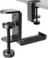 Foldable Headphone Stand Hanger Holder, Space-Saving Aluminum Soundbar Stand with Universal Fit for Gaming