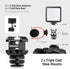 NEEWER 8 PCs Hot Shoe Mount Adapter Kit for DSLR Camera, LED Light, Microphone, Light Stand