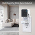 Wall Mount for Blink Sync Module 2 with Short Cable - Save Space - No Messy Wires - Easy Move Mount Bracket Holder for Blink Outdoor Indoor Security Camera