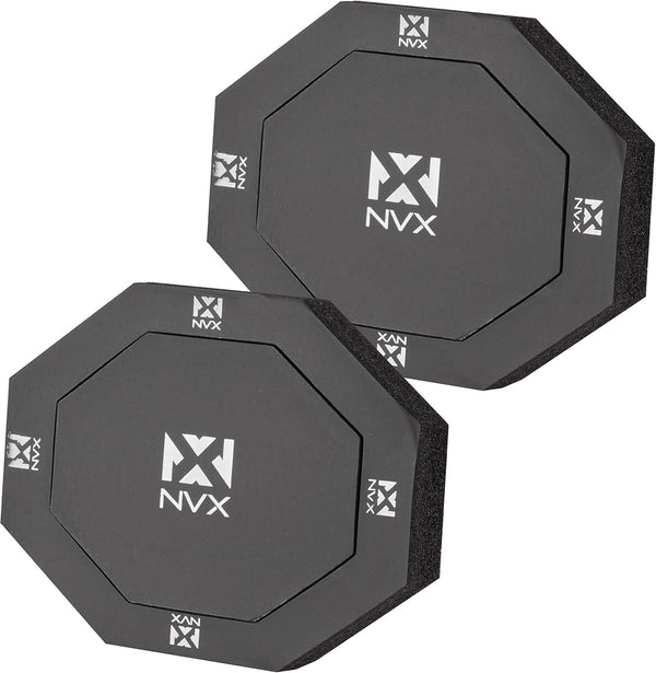 NVX FRING68 2 Piece Universal 6x8” Self Adhesive Foam Speaker Ring Kit with Foam Base Pad