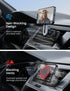LISEN for MagSafe Car Mount, 360° Magnetic Phone Holder for iPhone 15 14 Pro Plus Max Mini, Easily Install Car