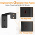 Universal Surround Speaker Stands, Adjustable Height 33" to 42", Pair for Samsung, Vizio, Sony, LG, Roku Small