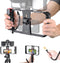 Zeadio Smartphone Stabilizer Grip, Cellphone Video Rig Tripod Mount Holder with Wireless Remote Shutter