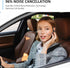 Conambo K18 Bluetooth Headset V5.1 - Wireless Headset with Dual Mic CVC8.0 Noise Canceling for Trucker Work, Cell Phone