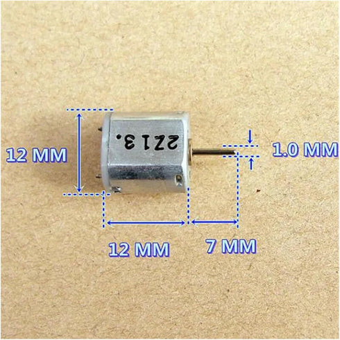 KLHRKNDGGO 6V 7.2V 32000RPM N10 DC High Speed Electronic Starter Precious Metal Brush Toy Boat Car Model Aeromodeling