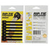 RIP-TIE Mini 1/4" x 3-1/2" Cable Tie, Perfect for USB, Earbud, Cell Phone Cords - 7 Pack Black
