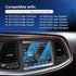 2017-2018 8.4 Inch, 9H LFOTPP Car Navigation Screen Protector for Compass Uconnect Tempered Glass Hardness Car