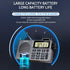 Portable AM/FM Radio, Small Pocket Radio with Bass Speaker, Long Battery Life, Support Micro SD Card and Record, Alarm