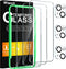 Wiaocit 3 Pack Tempered Glass Screen Protector for iPhone 14 with 3