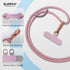 SURPHY Phone Lanyard Crossbody, Adjustable Cell Phone Lanyard with 2 Pack Phone Tether Tab, Two-Color Braided Phone