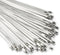 Metal Zip Ties 11.8 Inch - 100pcs 304 Stainless Steel Heavy Duty Self-Locking Cable Ties for Machinery, Vehicles, and