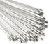 Metal Zip Ties 11.8 Inch - 100pcs 304 Stainless Steel Heavy Duty Self-Locking Cable Ties for Machinery, Vehicles, and