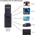 SeeDete 64GB 3 Pack 64GB (3 USB Flash Drives, USB Stick, Thumb Drive Rotated Design, Memory Stick with LED Light
