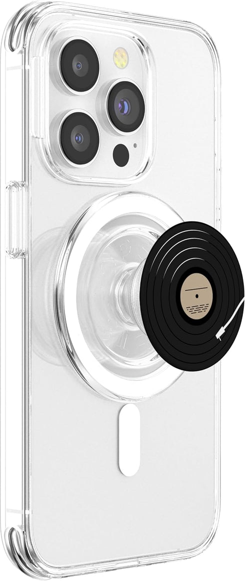 Retro Vinyl Record LP Album Art Design PopSockets PopGrip for MagSafe