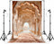 Kate 5×7ft Classic European Corridor Photo Backdrop with Flower Carpet for Maternity Photography