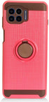 Phone Case with Ring Stand for Motorola One 5G, Moto One 5G UW /XT2075 - RS2 Hot Pink