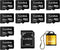 Lerdisk Factory Wholesale Micro SD Card 256MB (0.25GB) Pack of 10 in Bulk