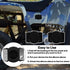 Tinoaly 2pcs 4pcs Magnetic Holder Case Compatible with AirTag, Waterproof Hidden Magnet Mount Silicone Protective Cover