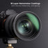K&F Concept 62mm Ultra Slim Optical Glass Variable Star Filter - 18 Layer Coating with 3 Cleaning Cloths