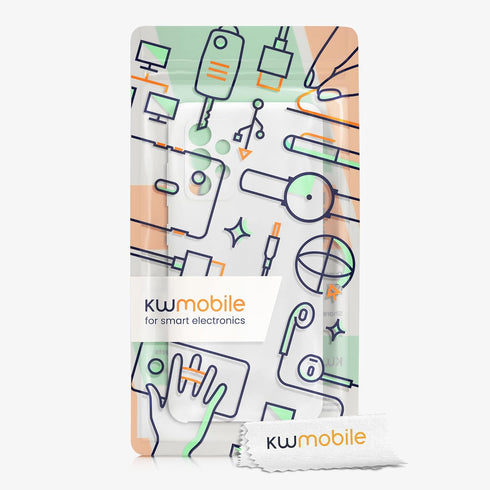 kwmobile Case for Samsung Galaxy A52 / A52 5G / A52s 5G - TPU Silicone Phone Cover with Soft Finish (White Matte)