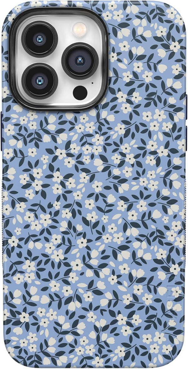Casely iPhone 14 Pro Case | Picking Daisies | Cottagecore Case | Compatible with MagSafe | Bold Protective Design