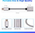Micro USB to USB Adapter, Micro USB 2.0 OTG Cable 2 Pack, Nylon Braided, Aluminum Shells for S7 LG