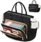 LOVEVOOK Teacher Tote Bag for Women,Laptop bag with Large Cup Holder,Work bag with