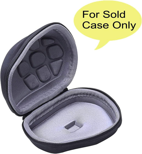 co2CREA Hard Travel Case Replacement for Logitech MX Master 2S / MX Master 3 Wireless Mouse (Black Case)